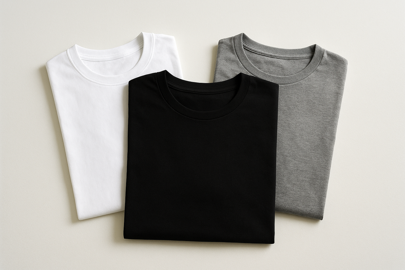 Build your palette around three core colors