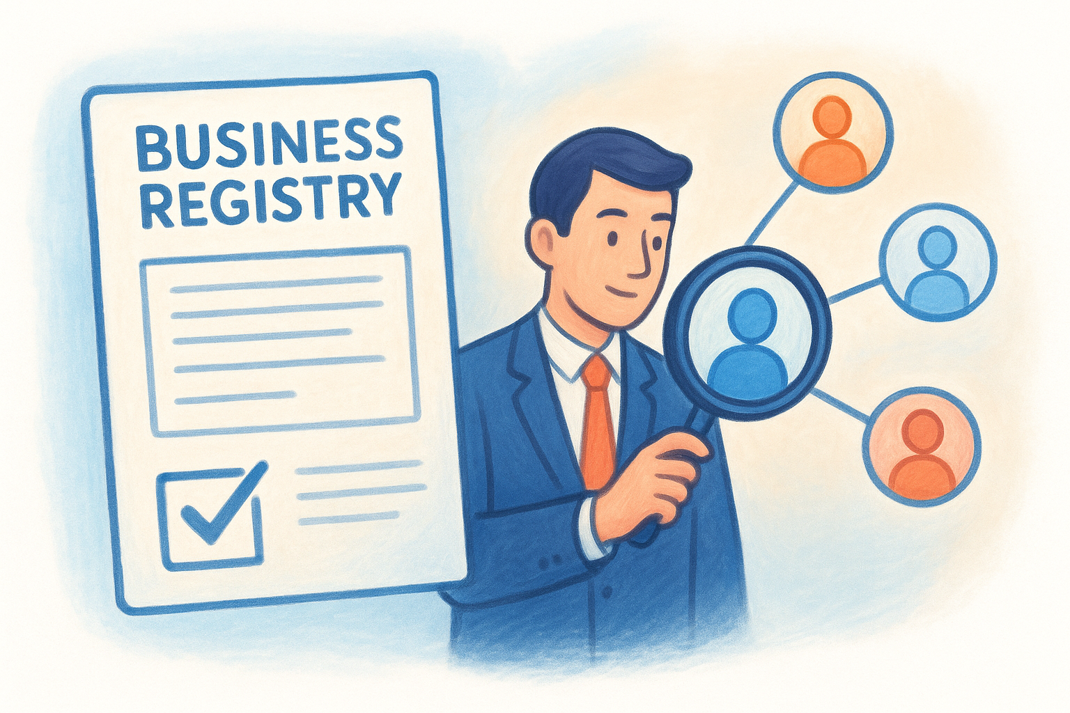Business registry and ownership verification