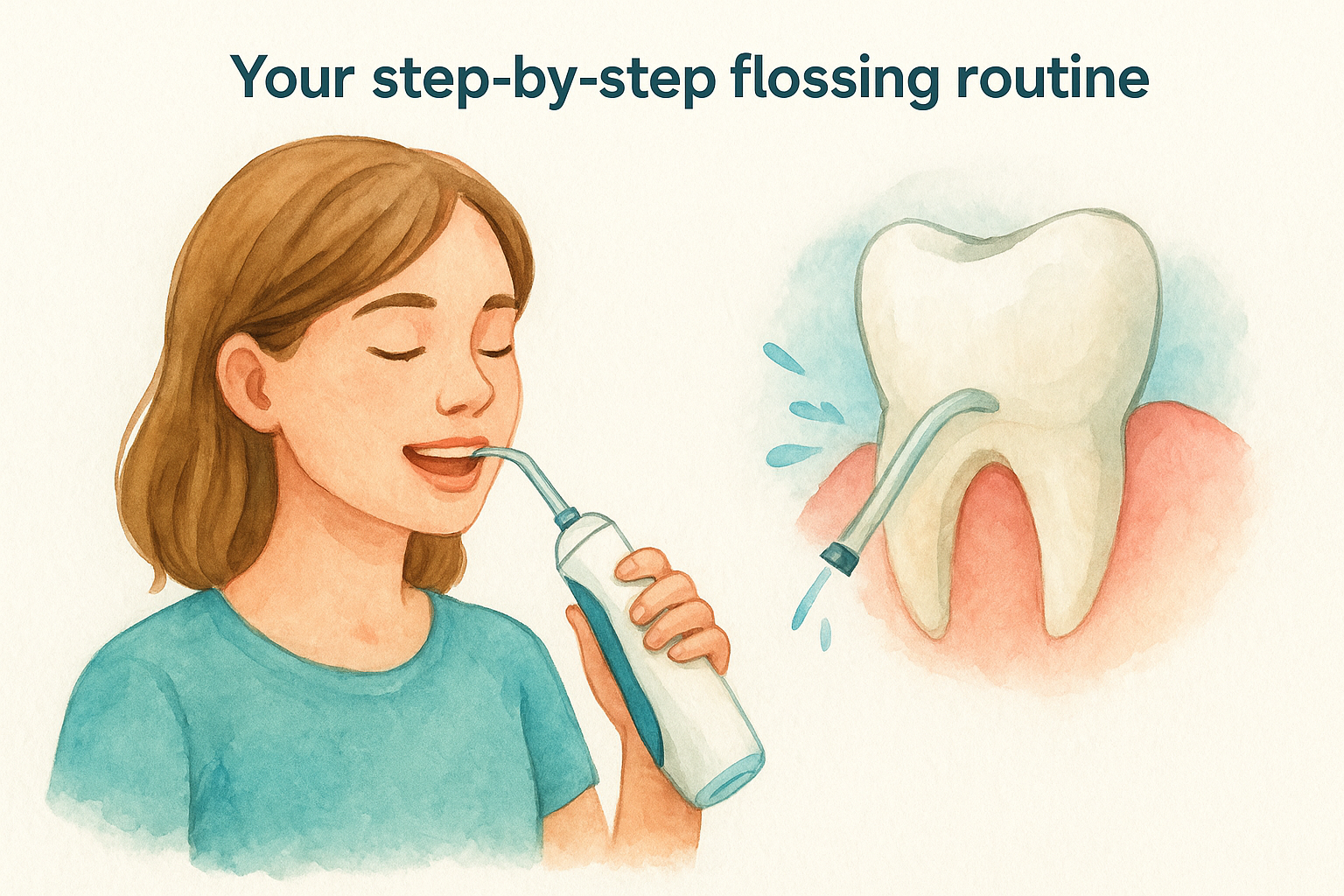 Your step-by-step flossing routine