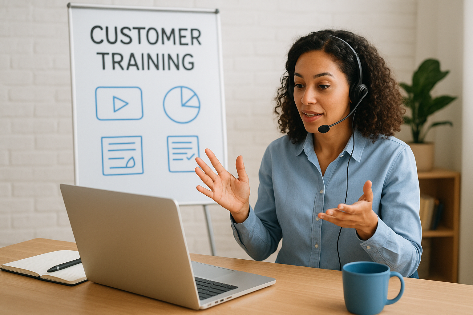 The actual definition of customer training