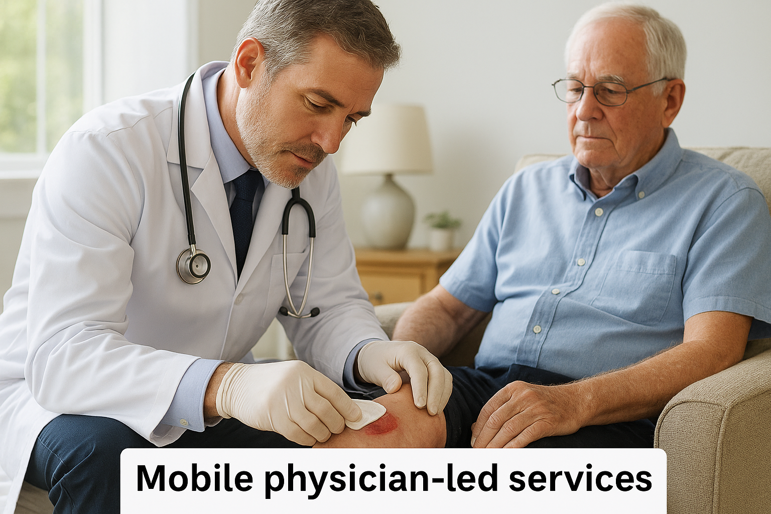 Mobile physician-led services