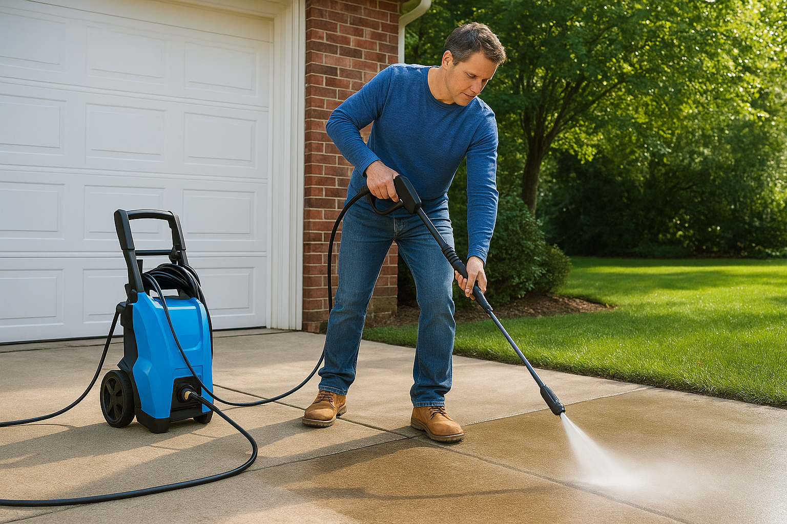 3. Match PSI and tips to the surface you're cleaning
