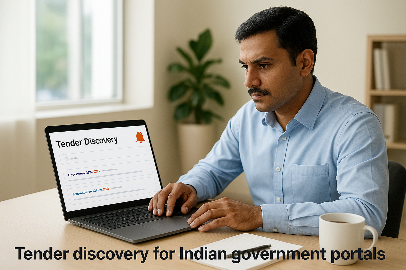 Tender discovery for Indian government portals