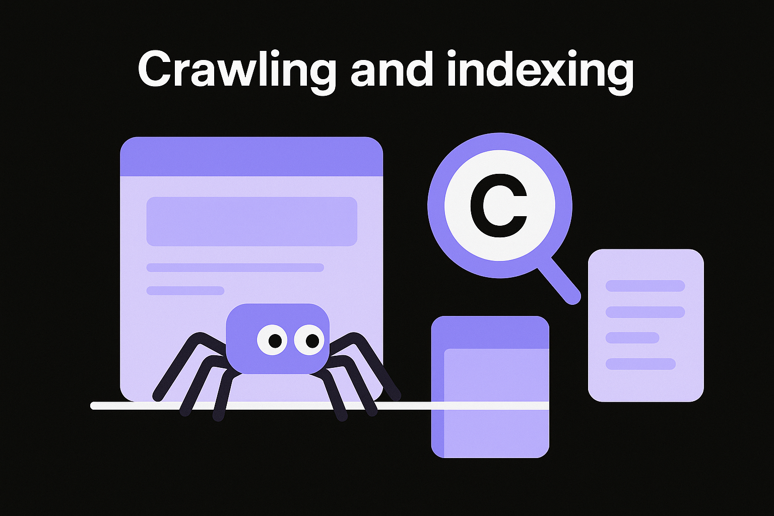 Crawling and indexing
