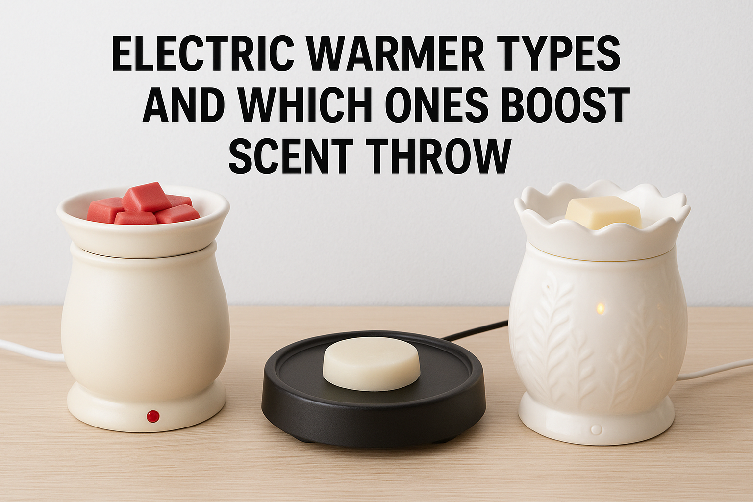 Electric warmer types and which ones boost scent throw