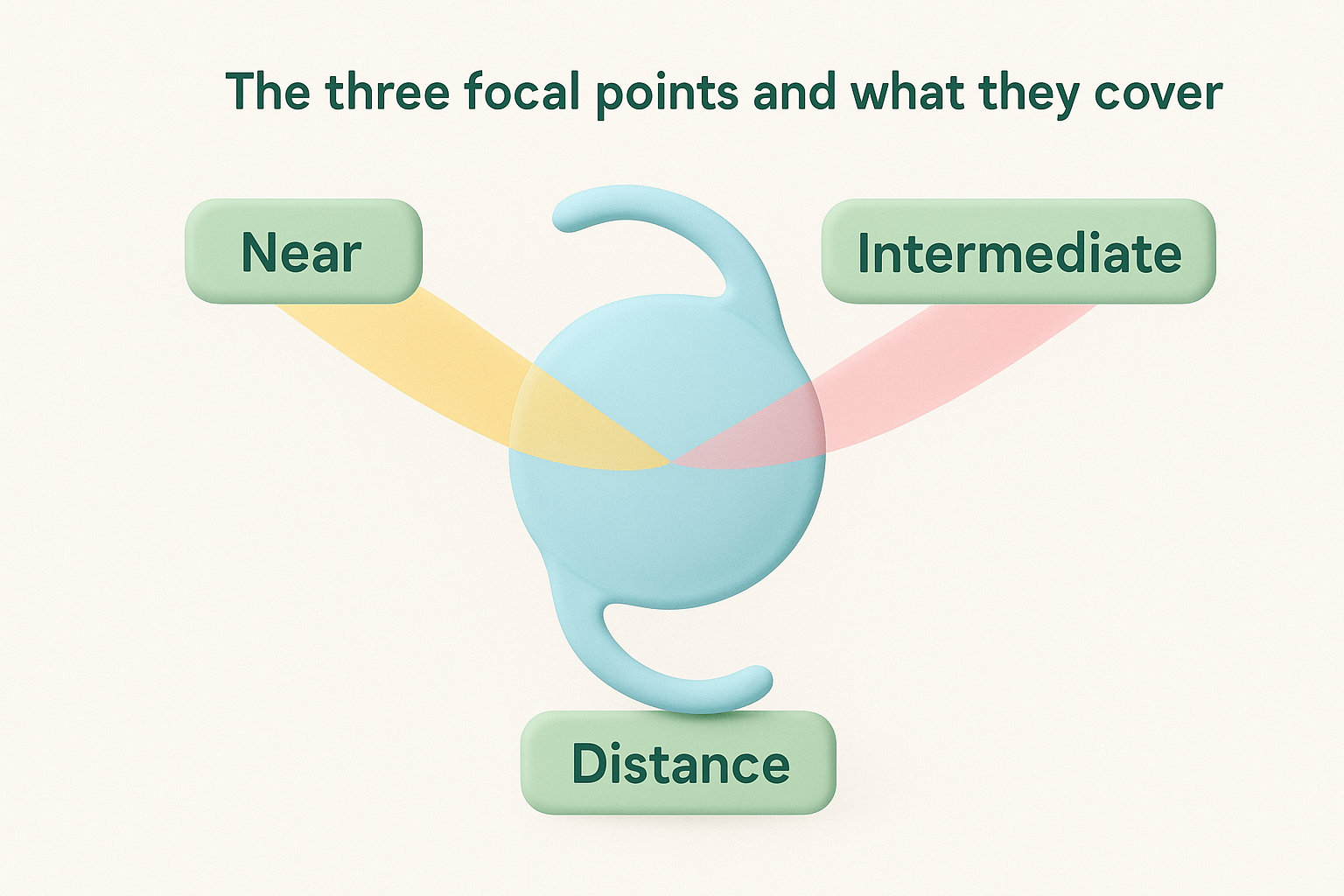 The three focal points and what they cover