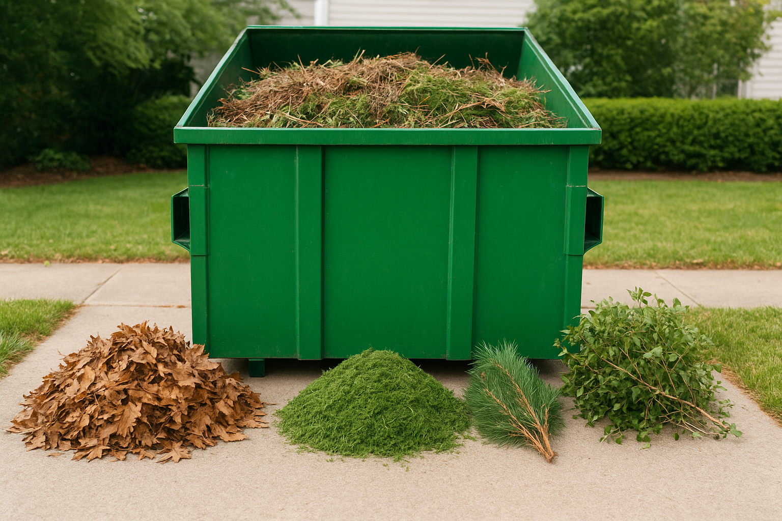 What yard waste is accepted