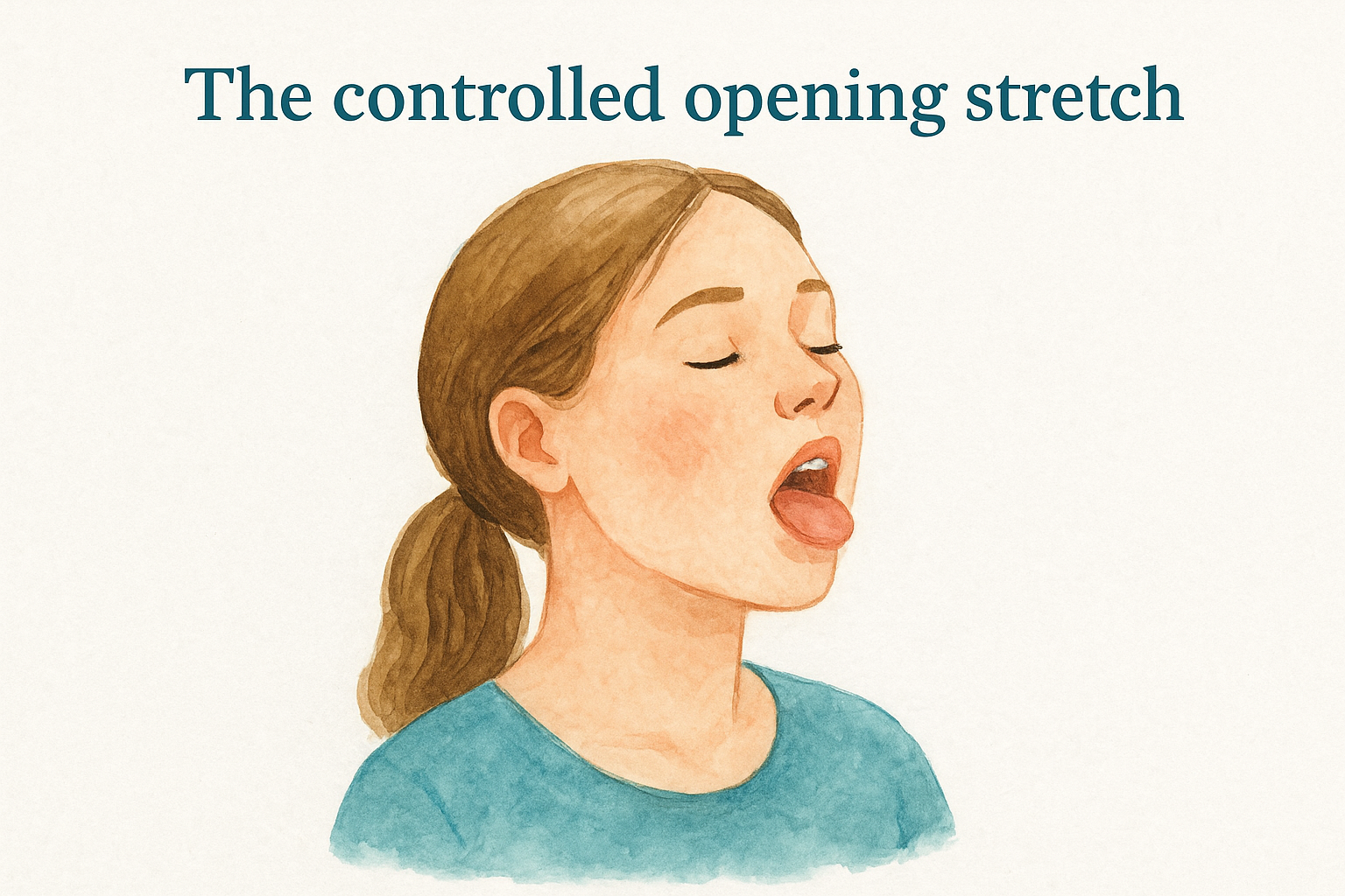 The controlled opening stretch