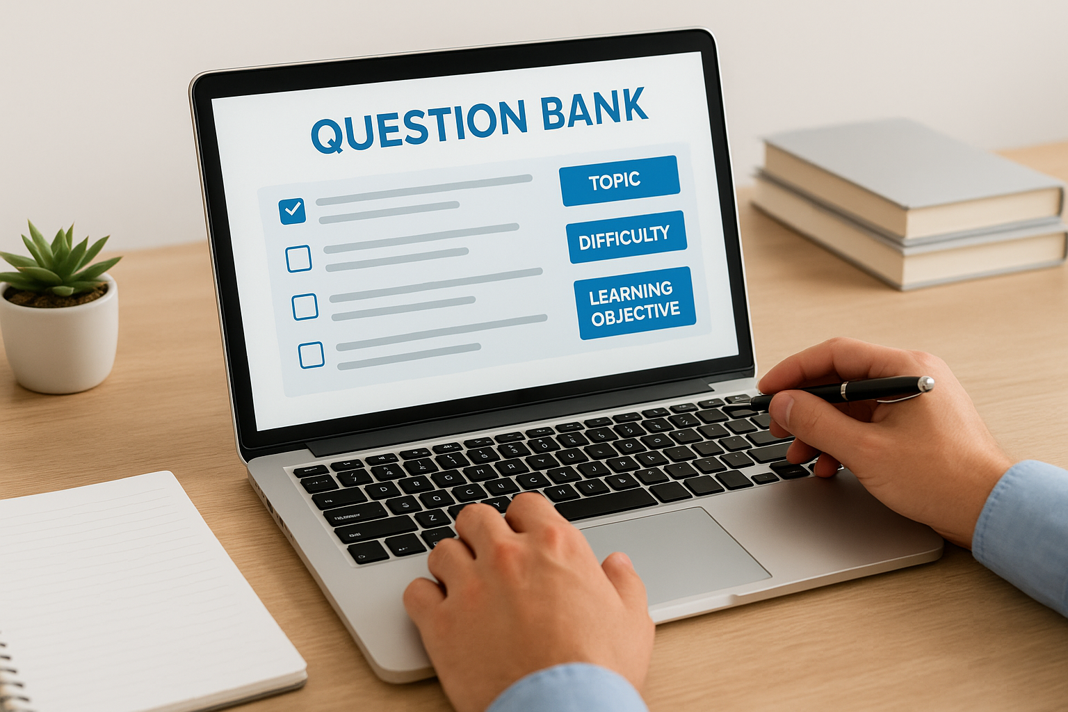 How questions are organized and tagged