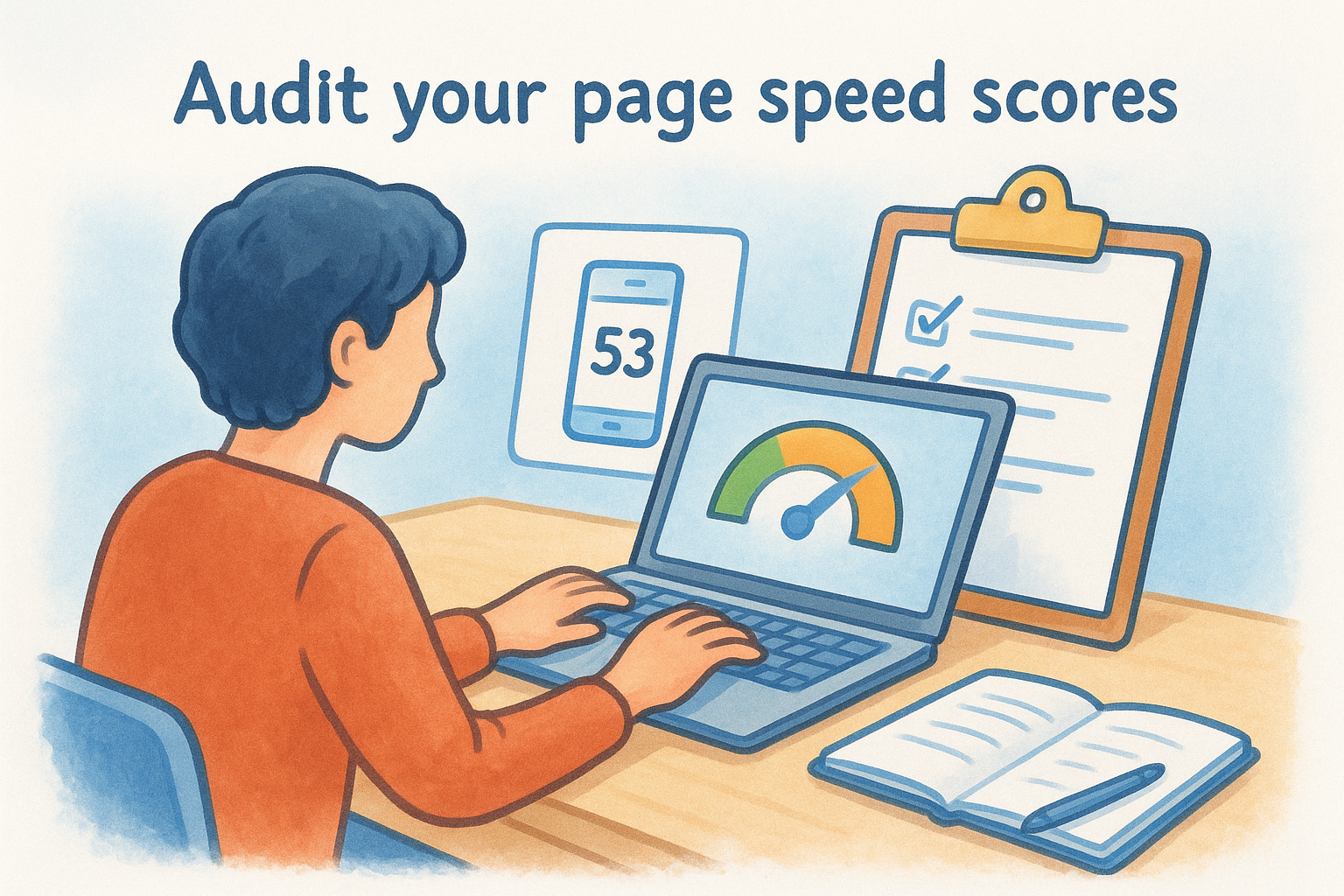 Audit your page speed scores