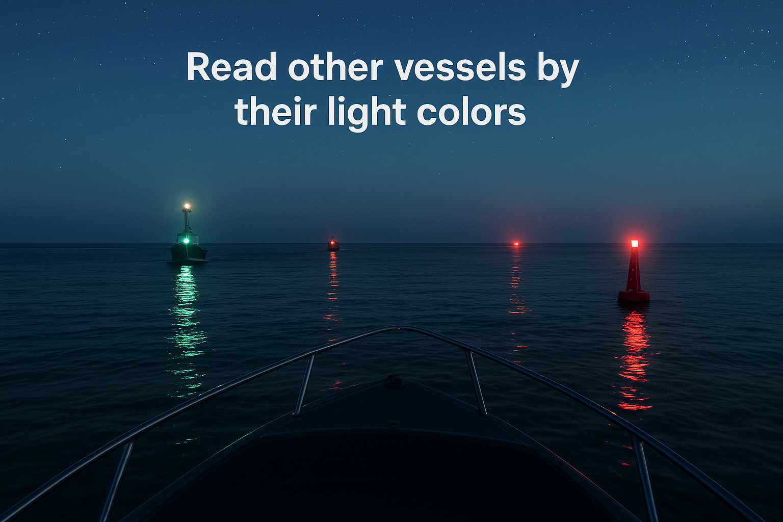 Read other vessels by their light colors