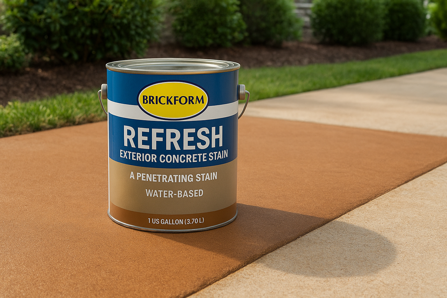4. Brickform Refresh Exterior Concrete Stain