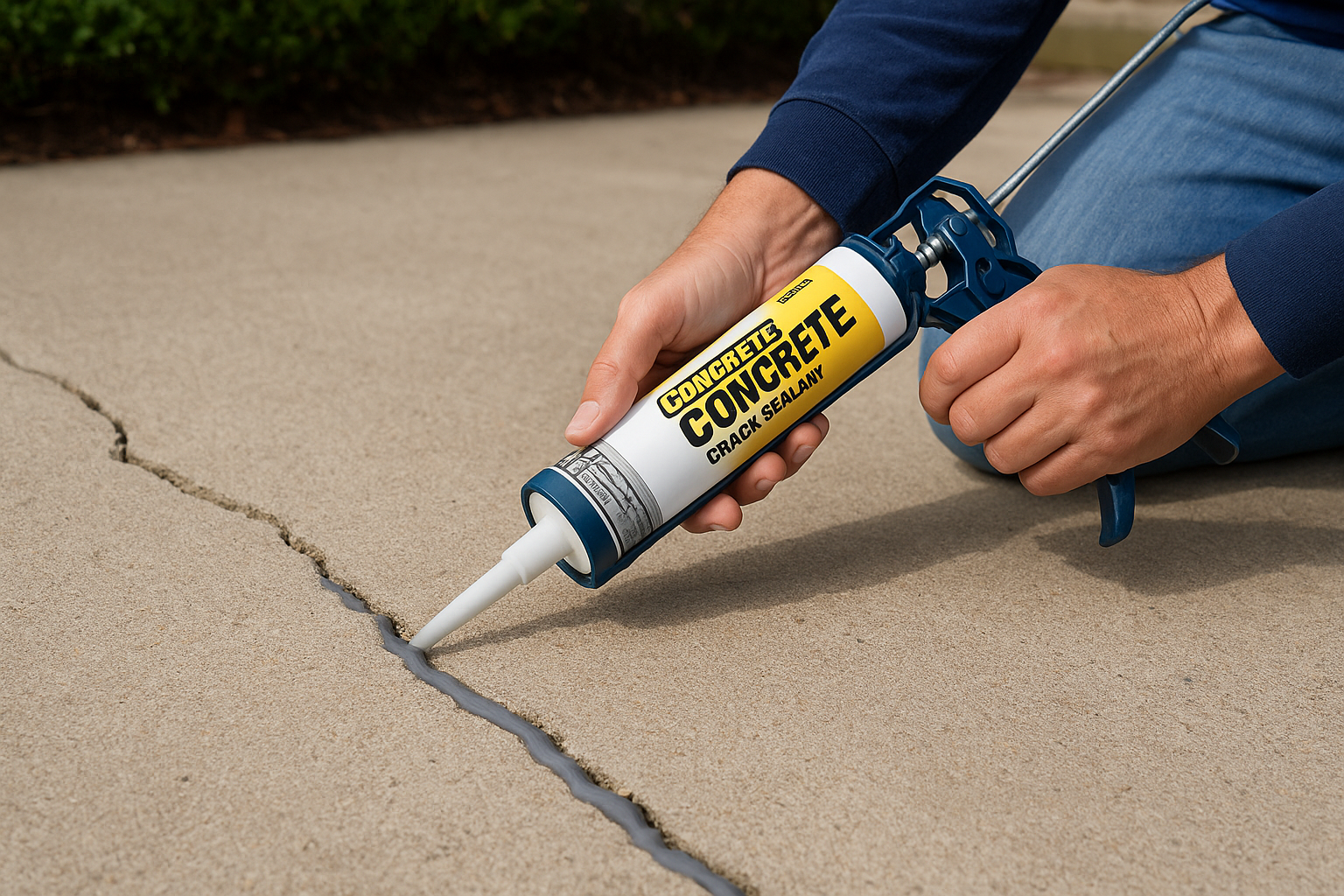 Best use cases for crack filling before sealing a slab