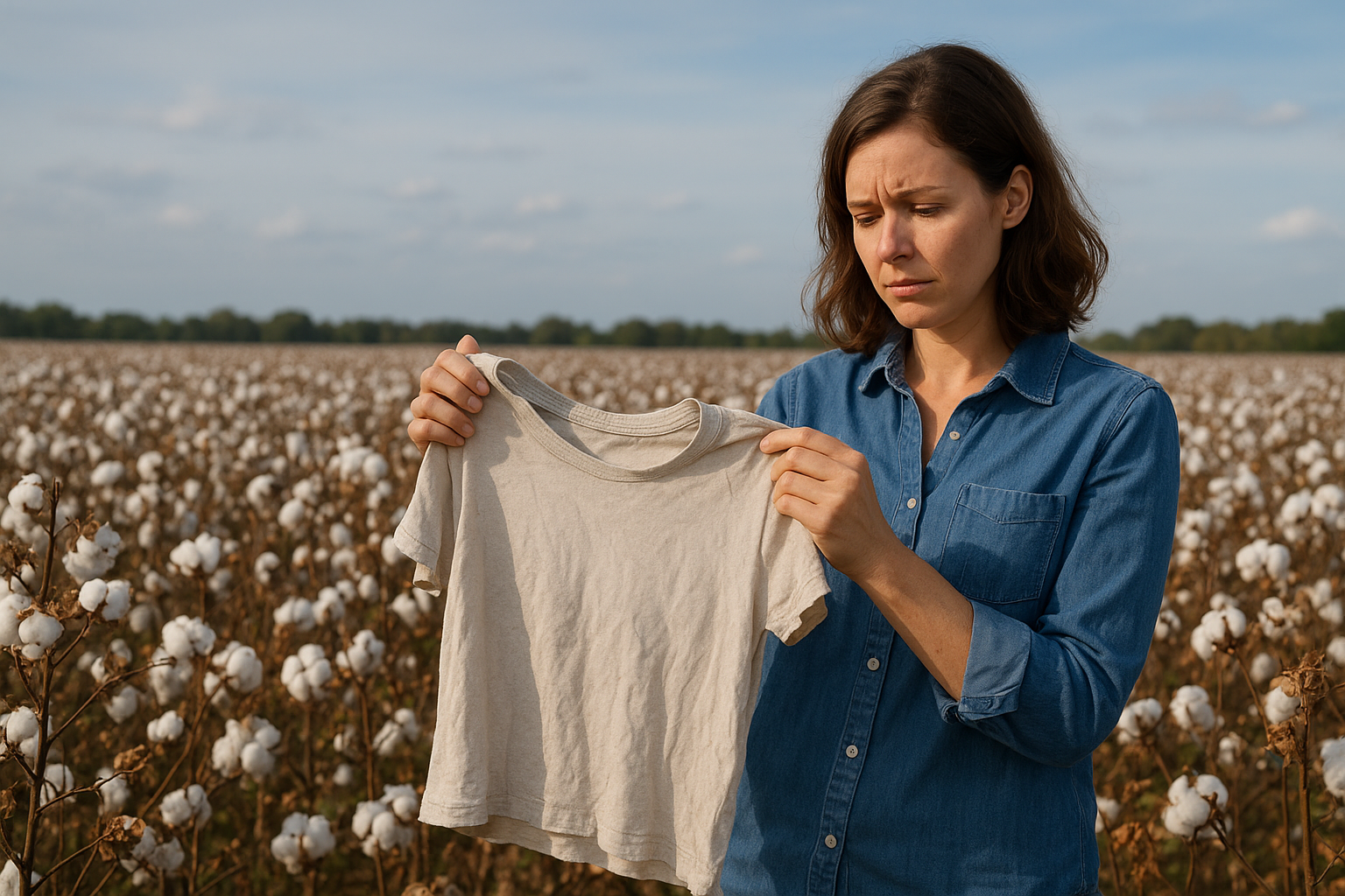 The environmental cost of fast clothing