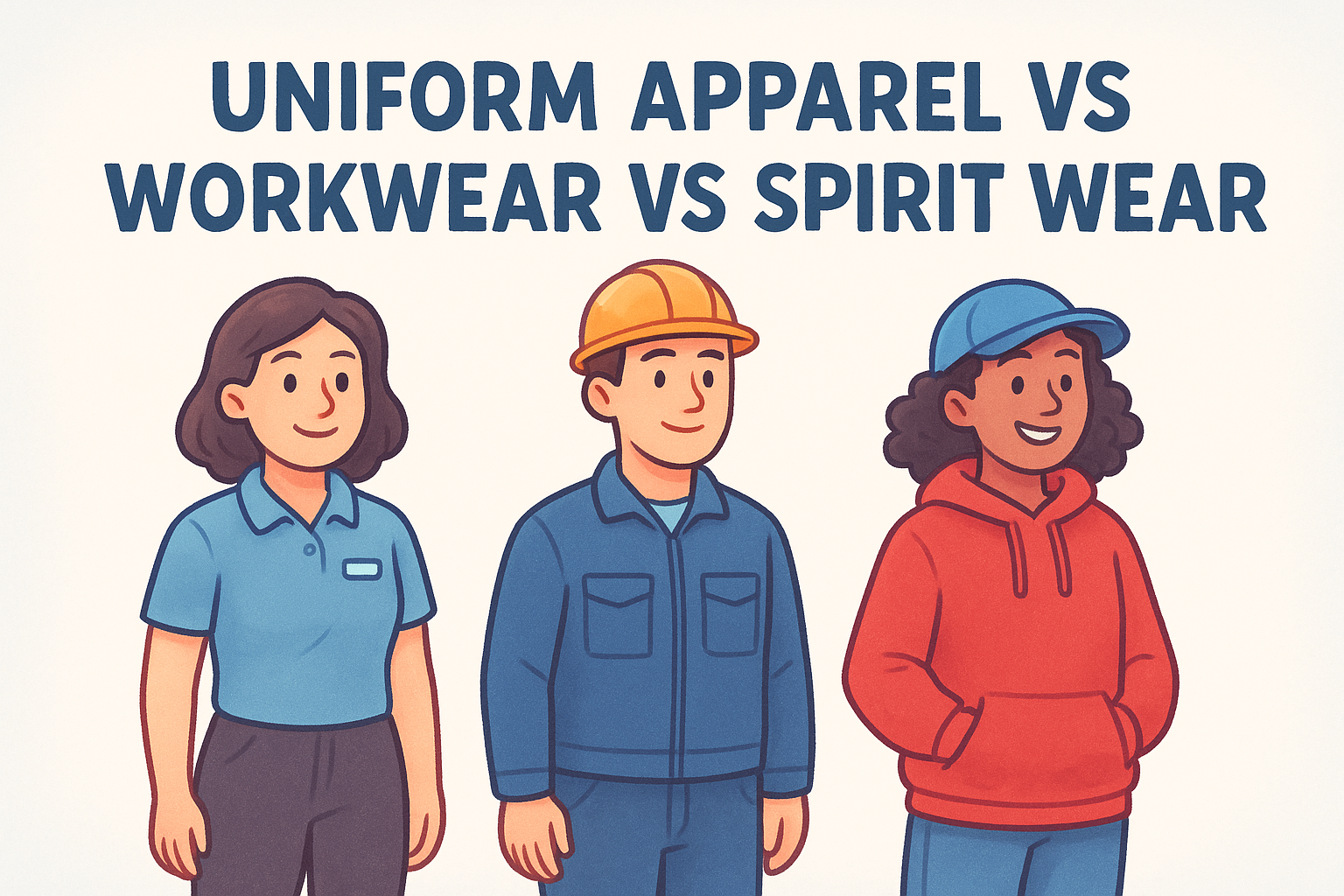 Uniform Apparel: Definition, Types, And Custom Print Tips | Dr Tee's ...