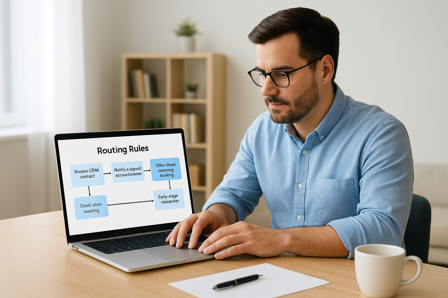 Set up routing rules