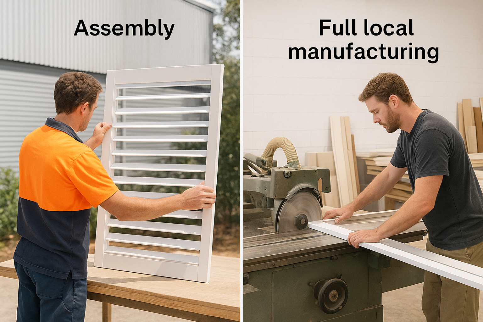 Assembly vs. full local manufacturing