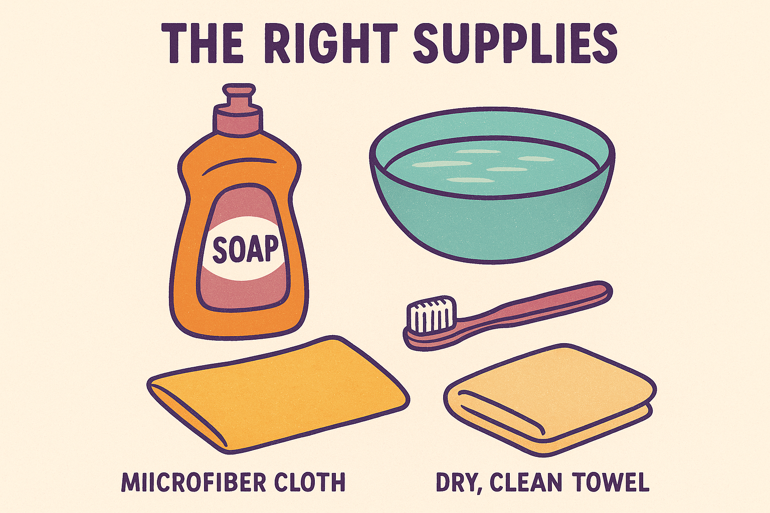 The right supplies
