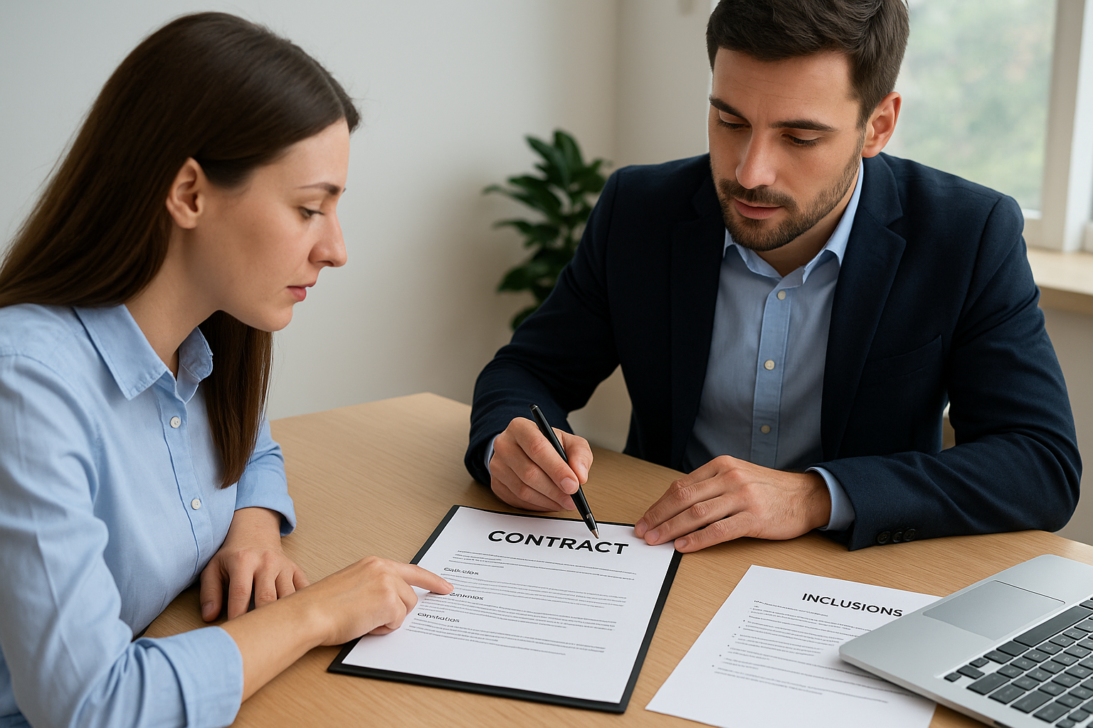 4. What is included, excluded, and an allowance?