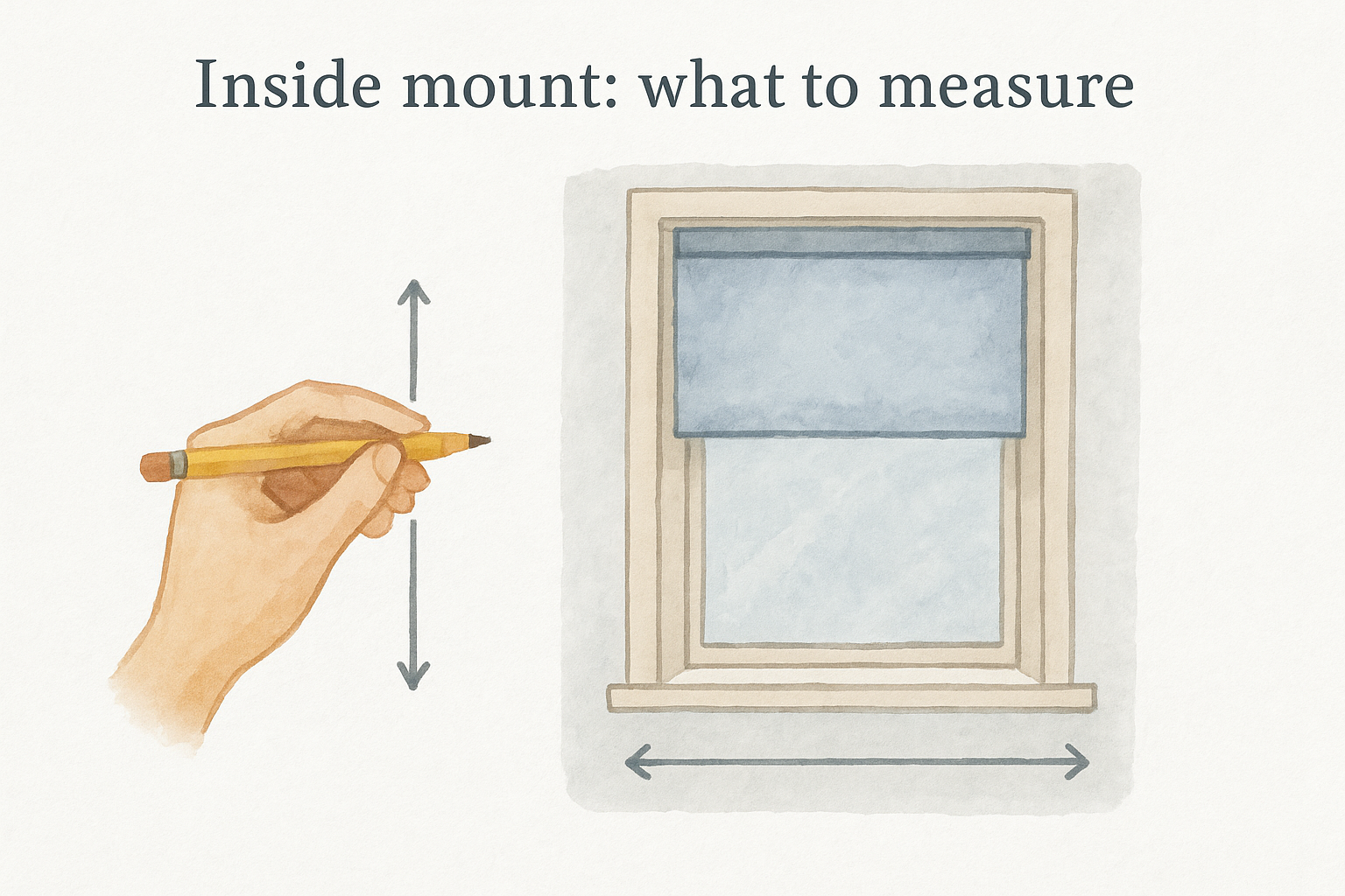Inside mount: what to measure