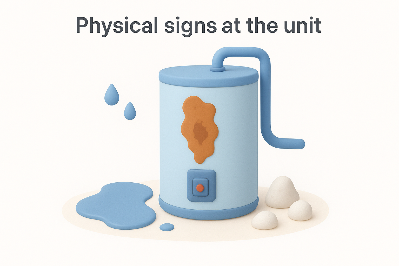 Physical signs at the unit