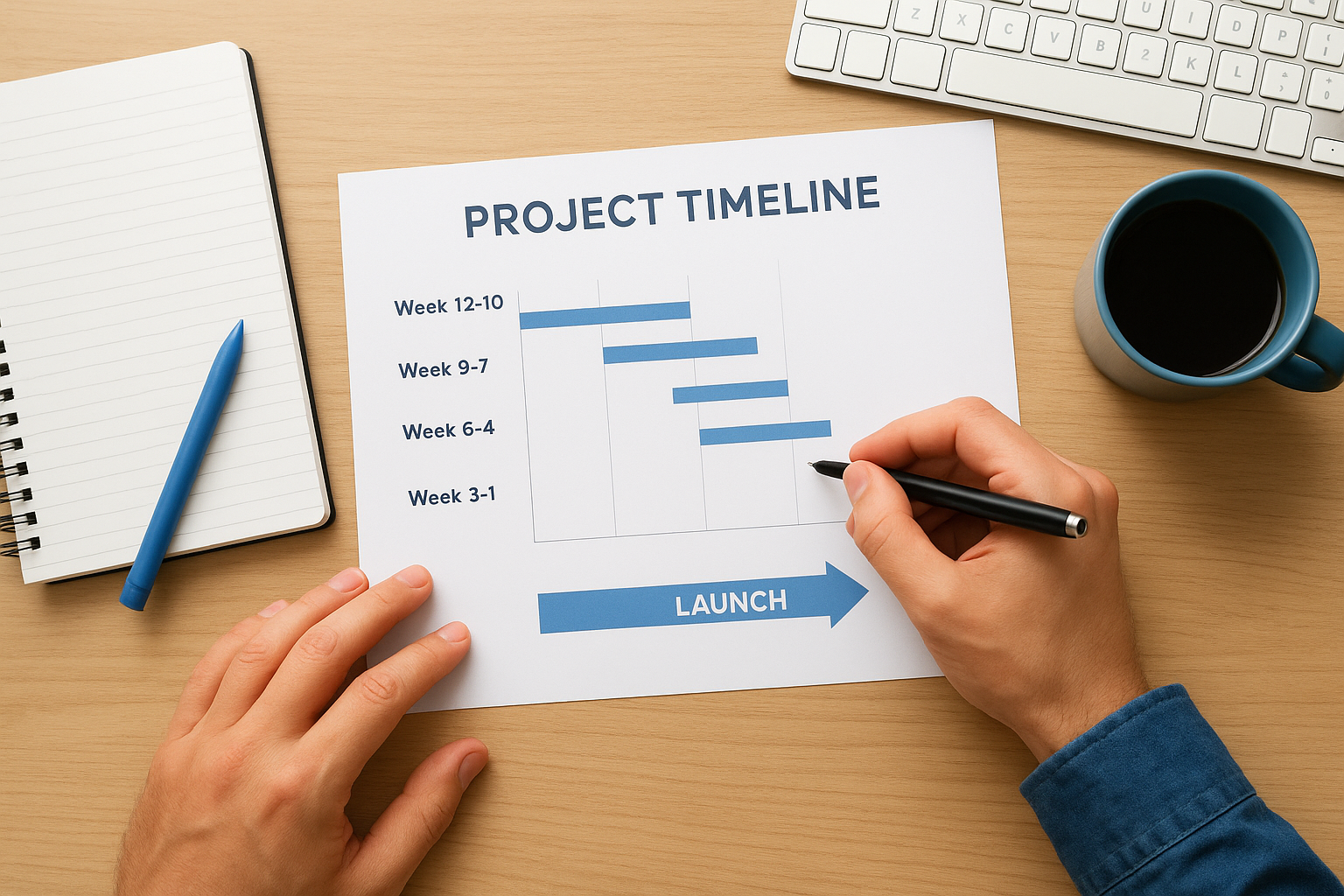 Work Backward from Launch Day
