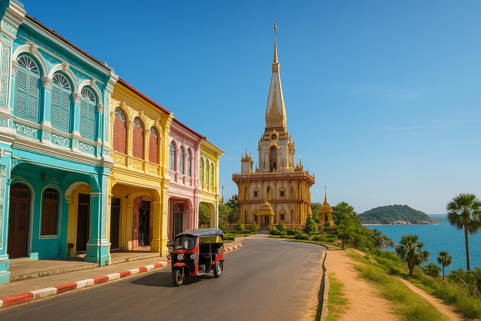 4. Phuket w pigułce: Old Town, świątynie i punkty widokowe