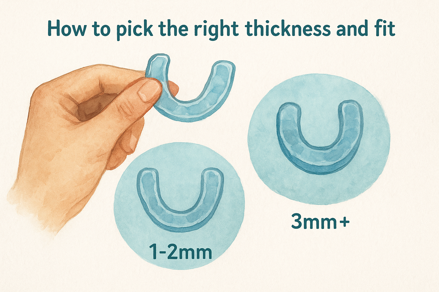 How to pick the right thickness and fit