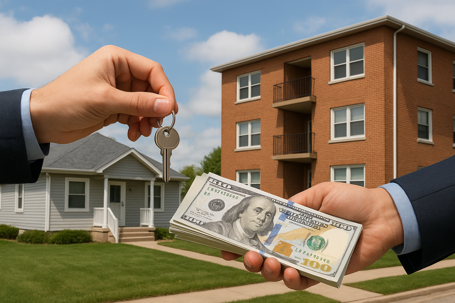 Trading up from a single-family rental to a multi-family building