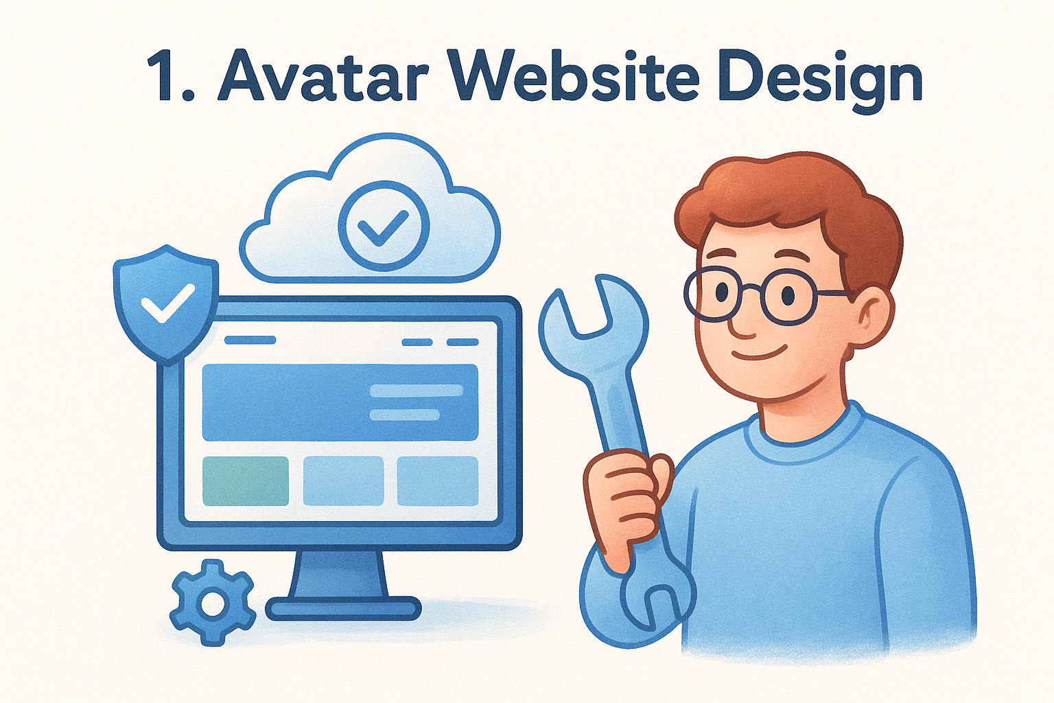 1. Avatar Website Design