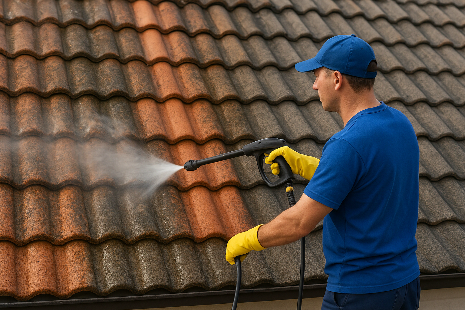 Roof material changes the approach