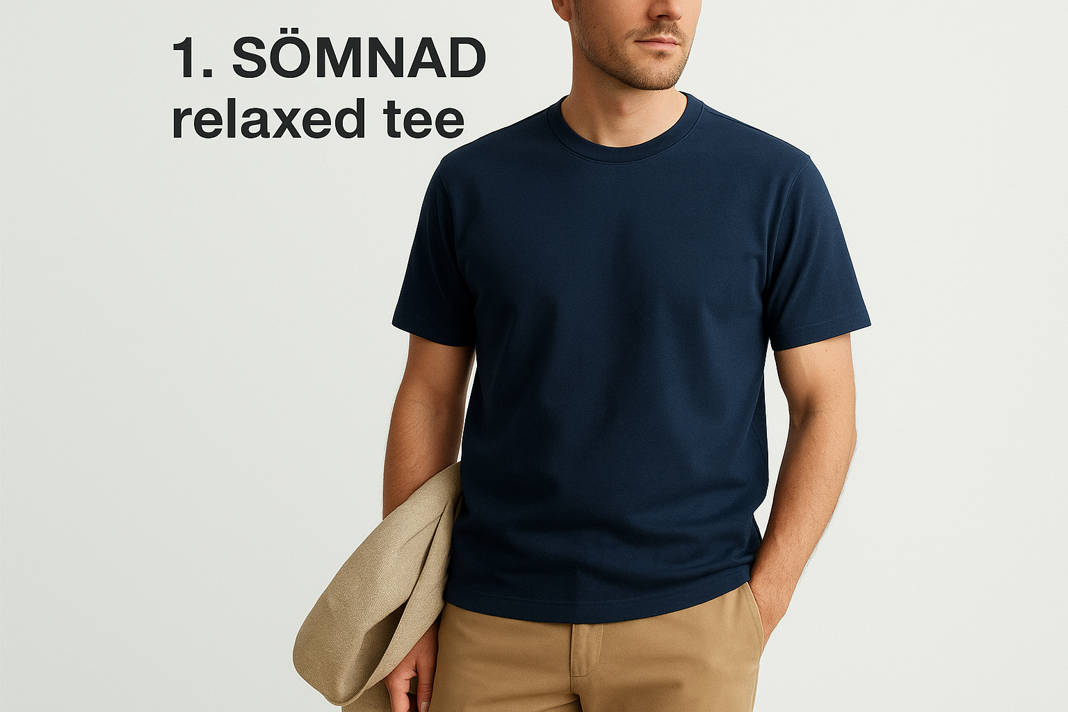 1. SÖMNAD relaxed tee