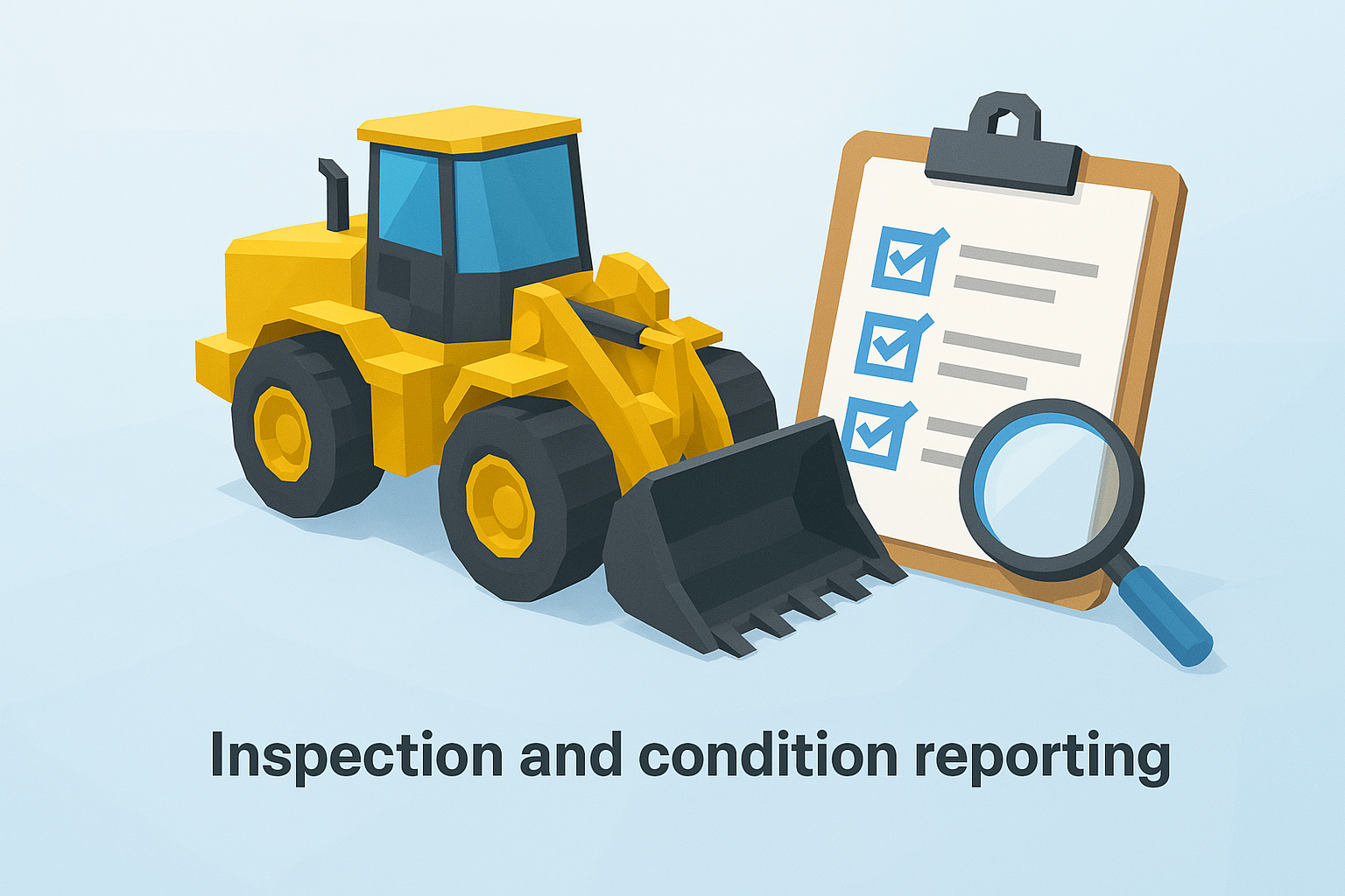 Inspection and condition reporting