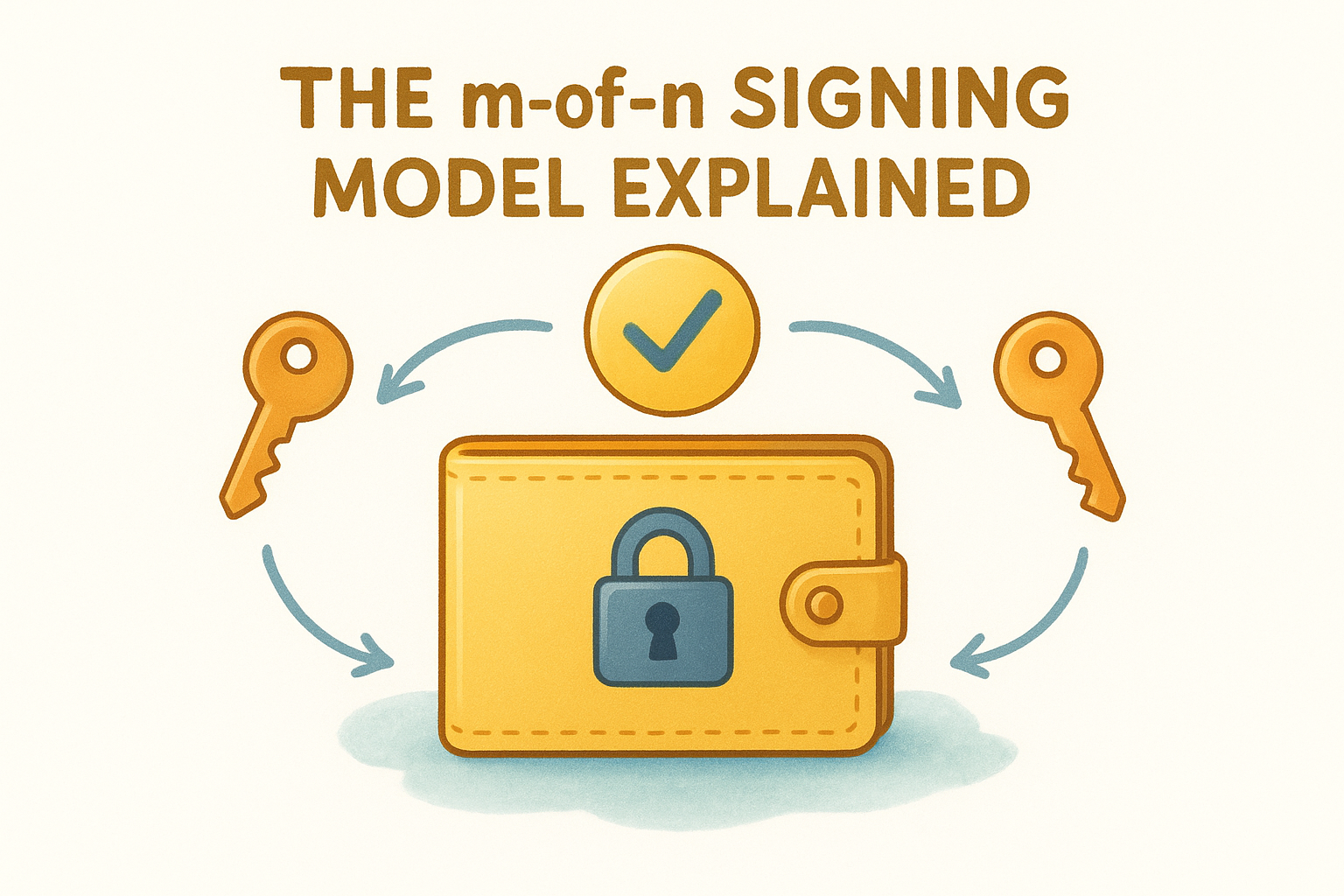 The m-of-n signing model explained