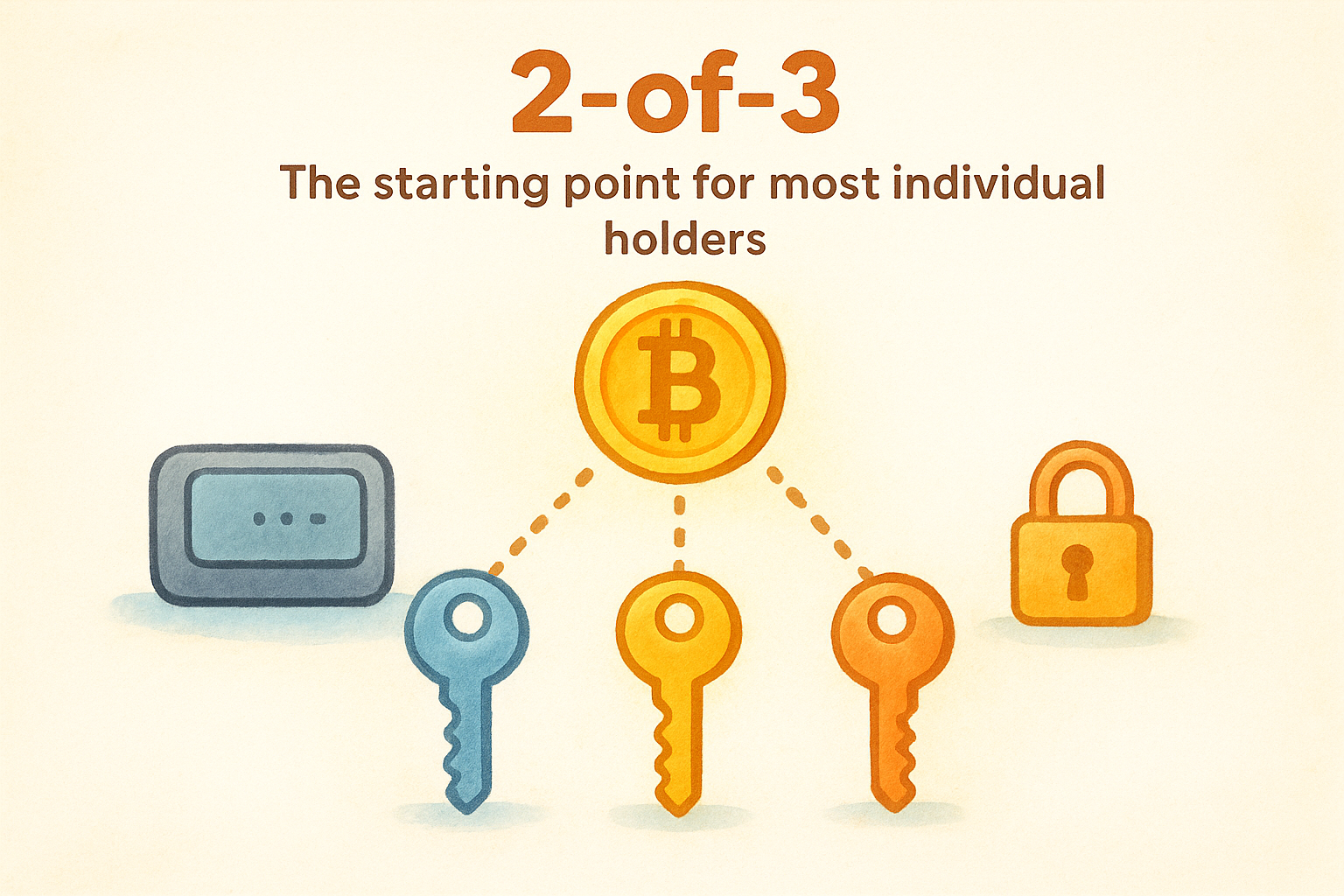 2-of-3: The starting point for most individual holders