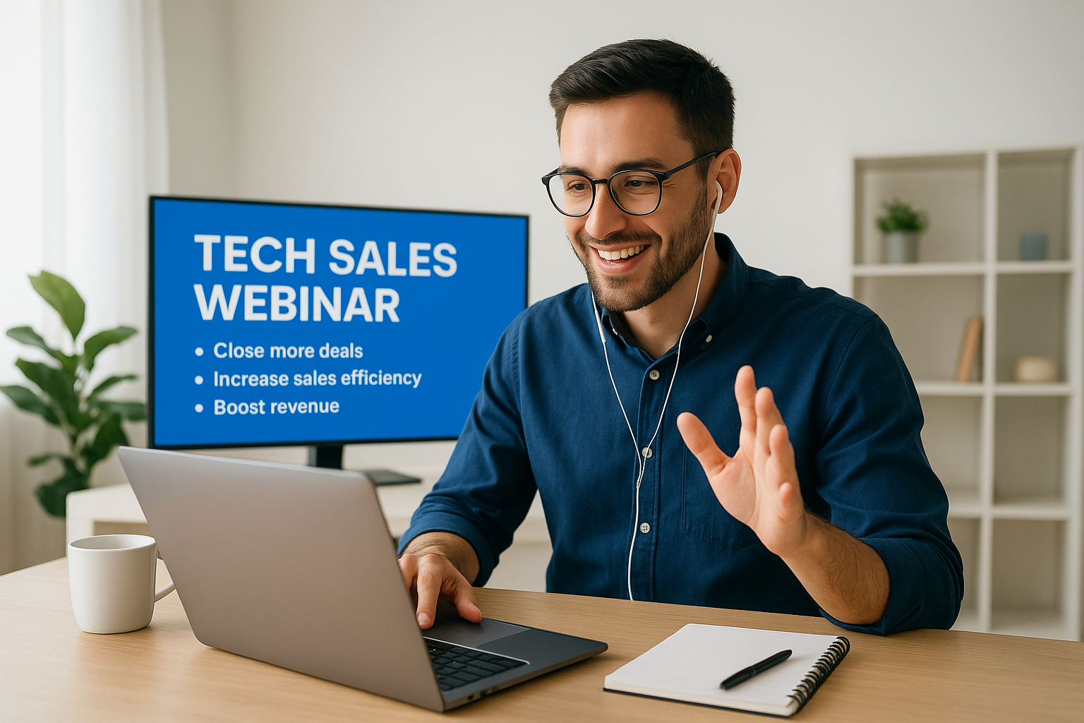 4. Tech sales webinar template