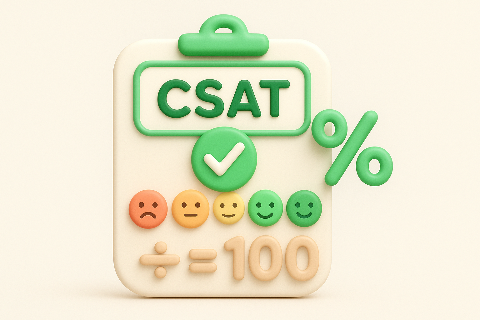 How to calculate your CSAT score