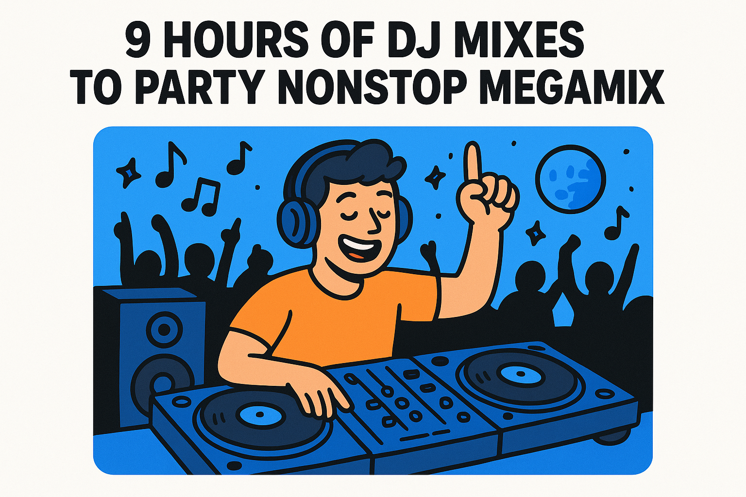 1. 9 Hours of DJ Mixes to Party Nonstop Megamix