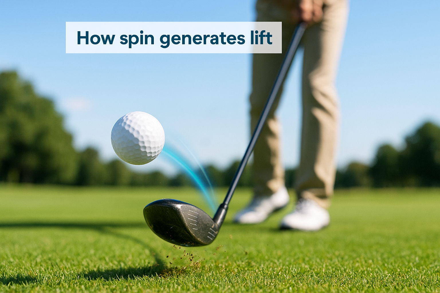 How spin generates lift