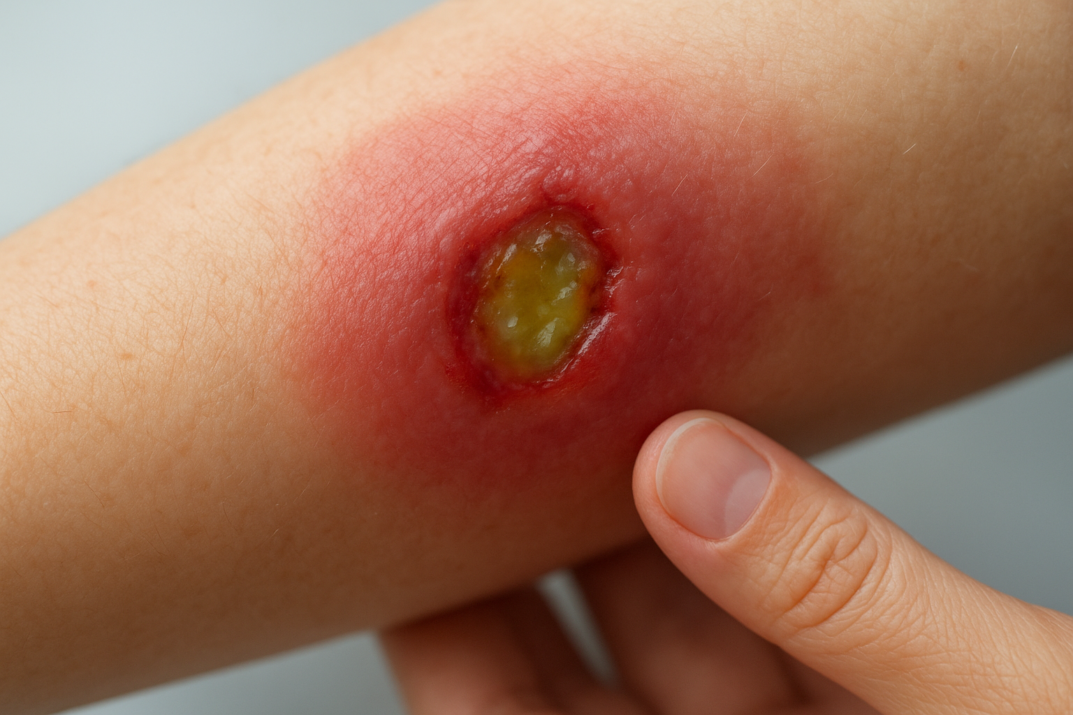 Signs the infection is not clearing