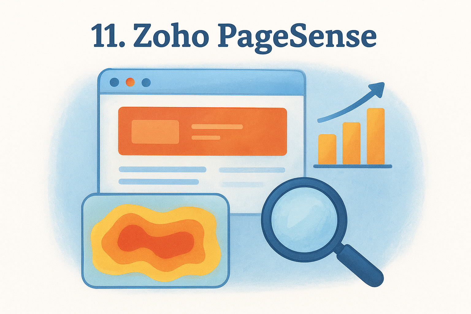 11. Zoho PageSense