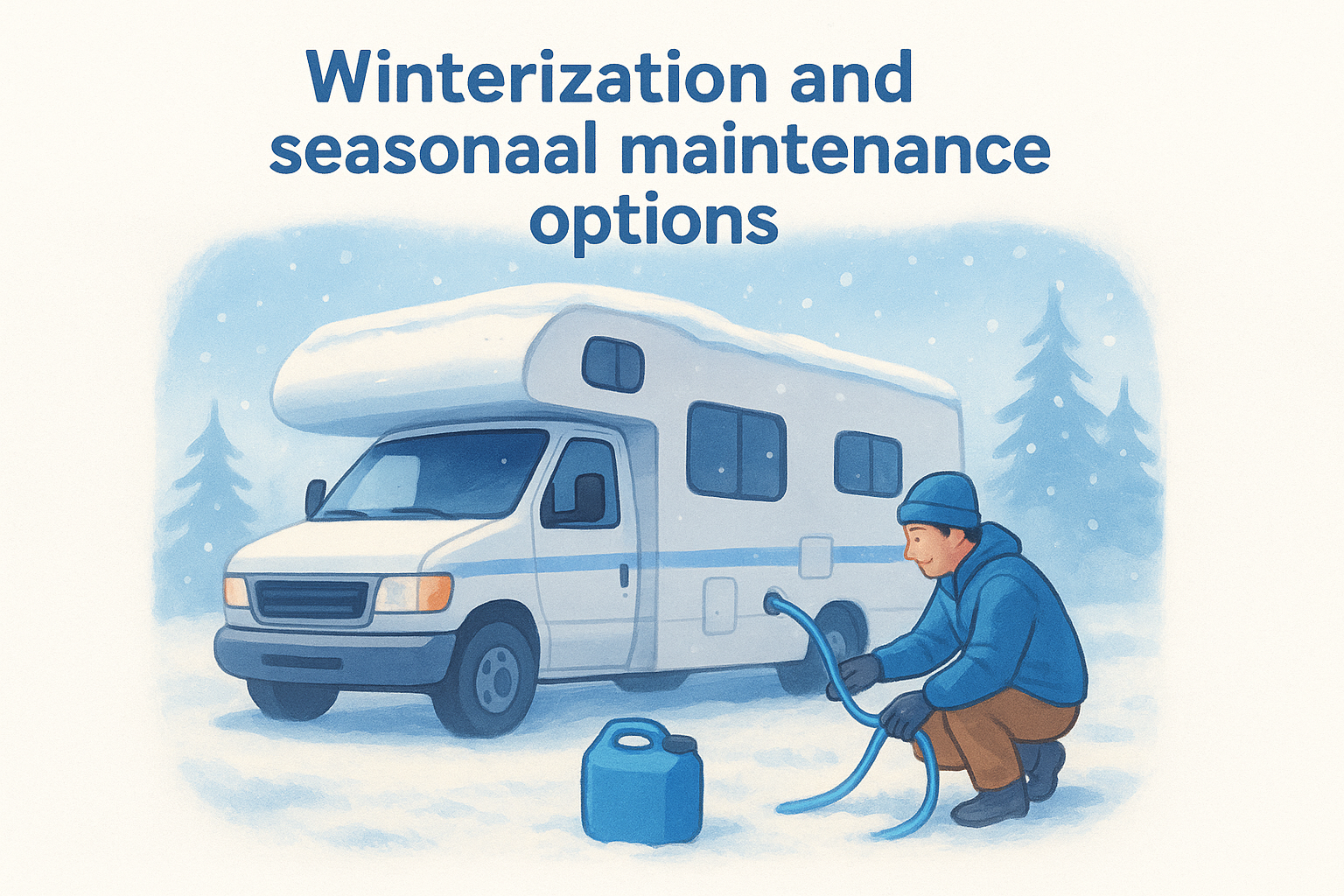 Winterization and seasonal maintenance options