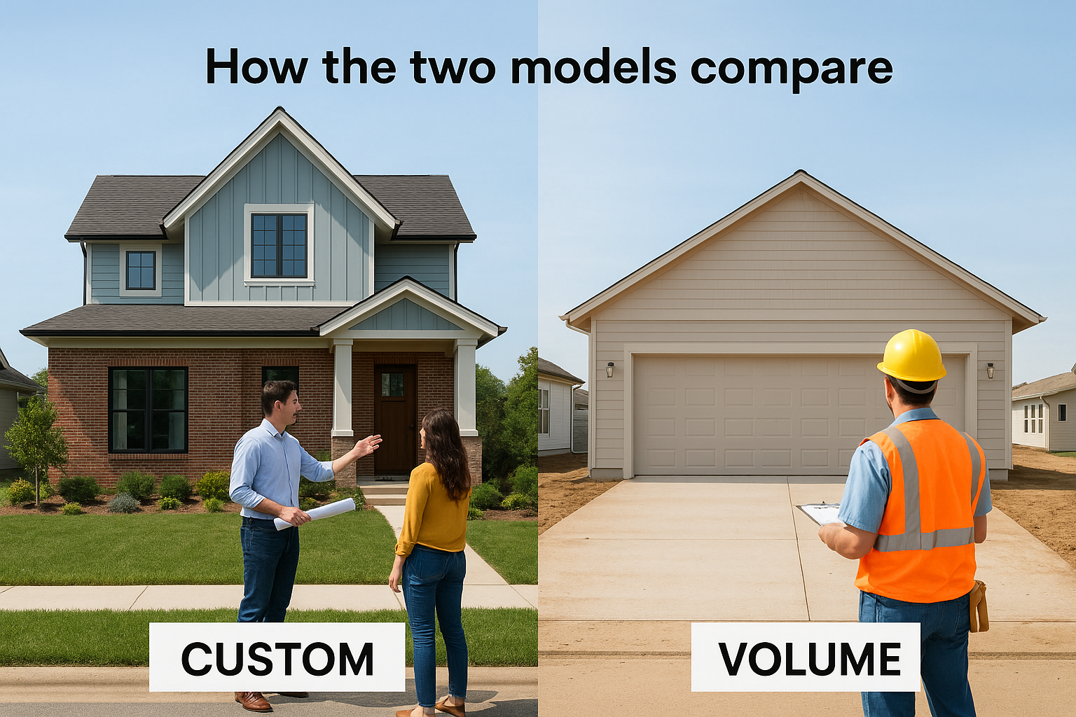 How the two models compare