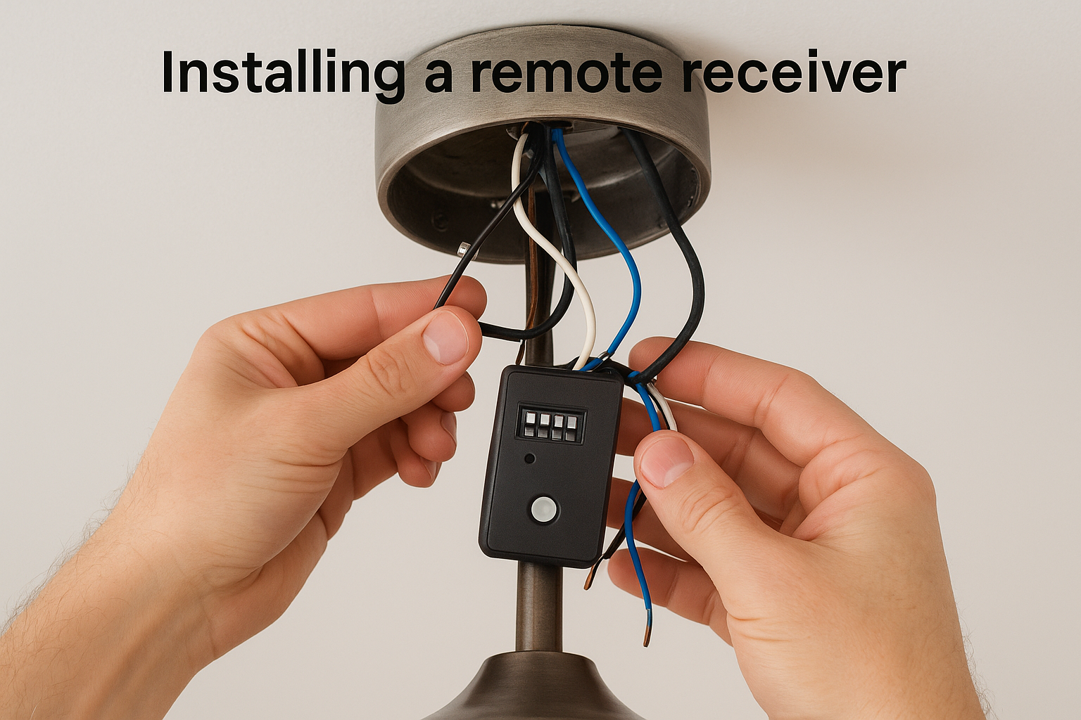 Installing a remote receiver