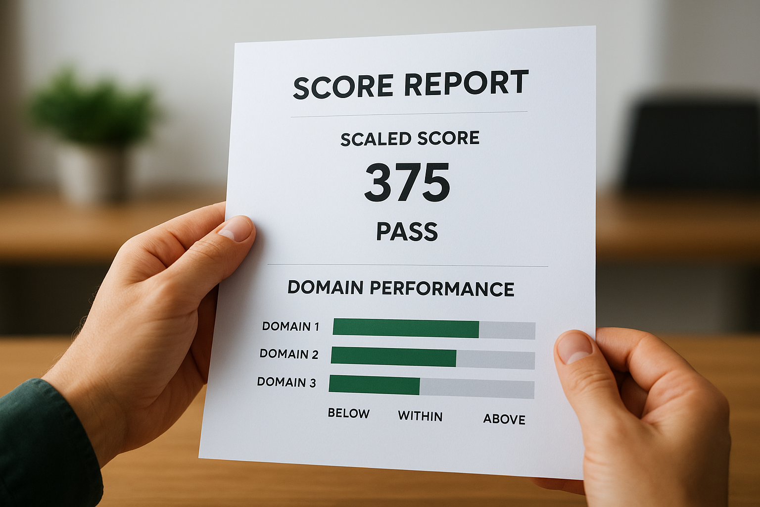 How to interpret the domain performance section