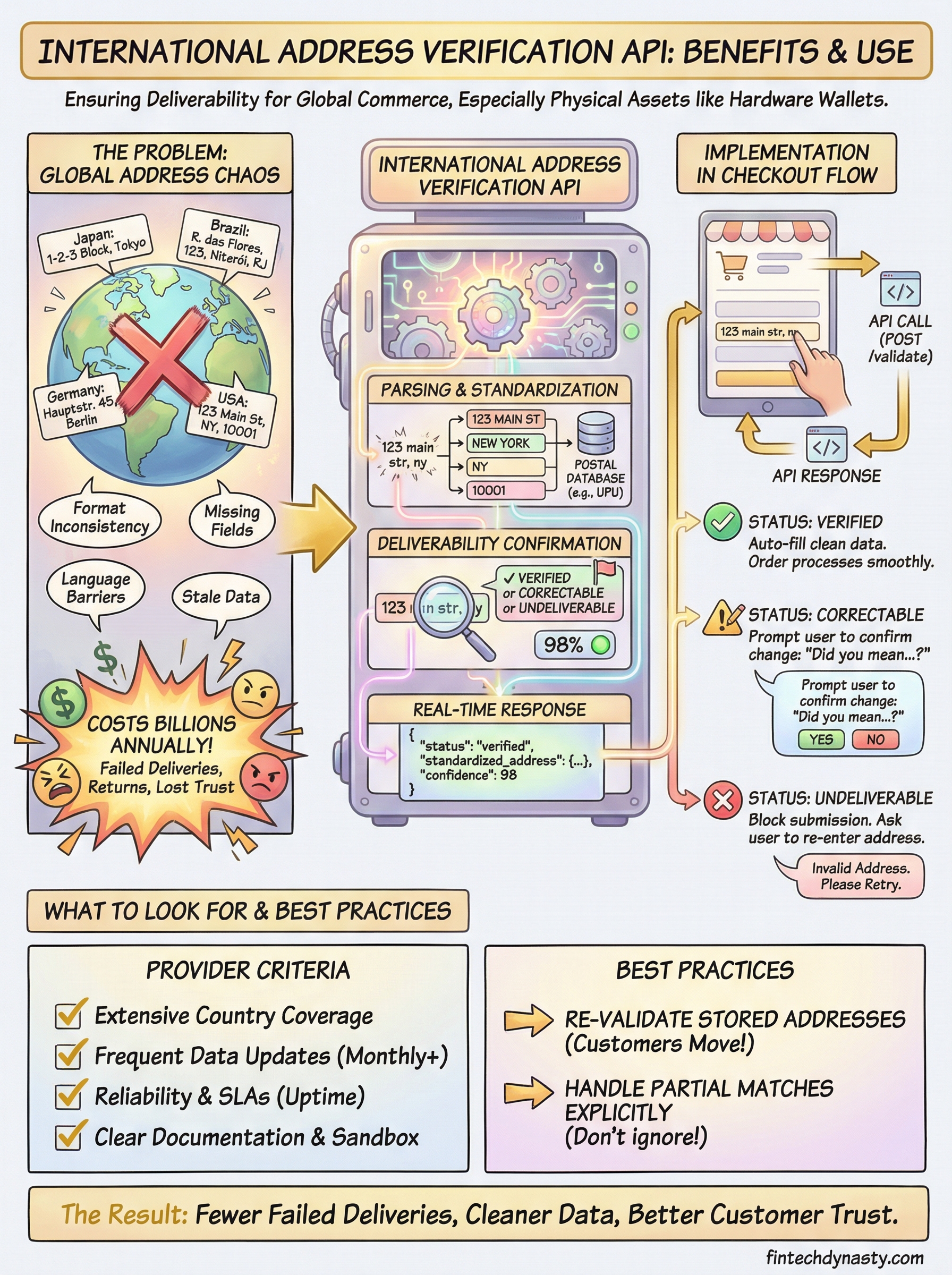 international address verification api infographic