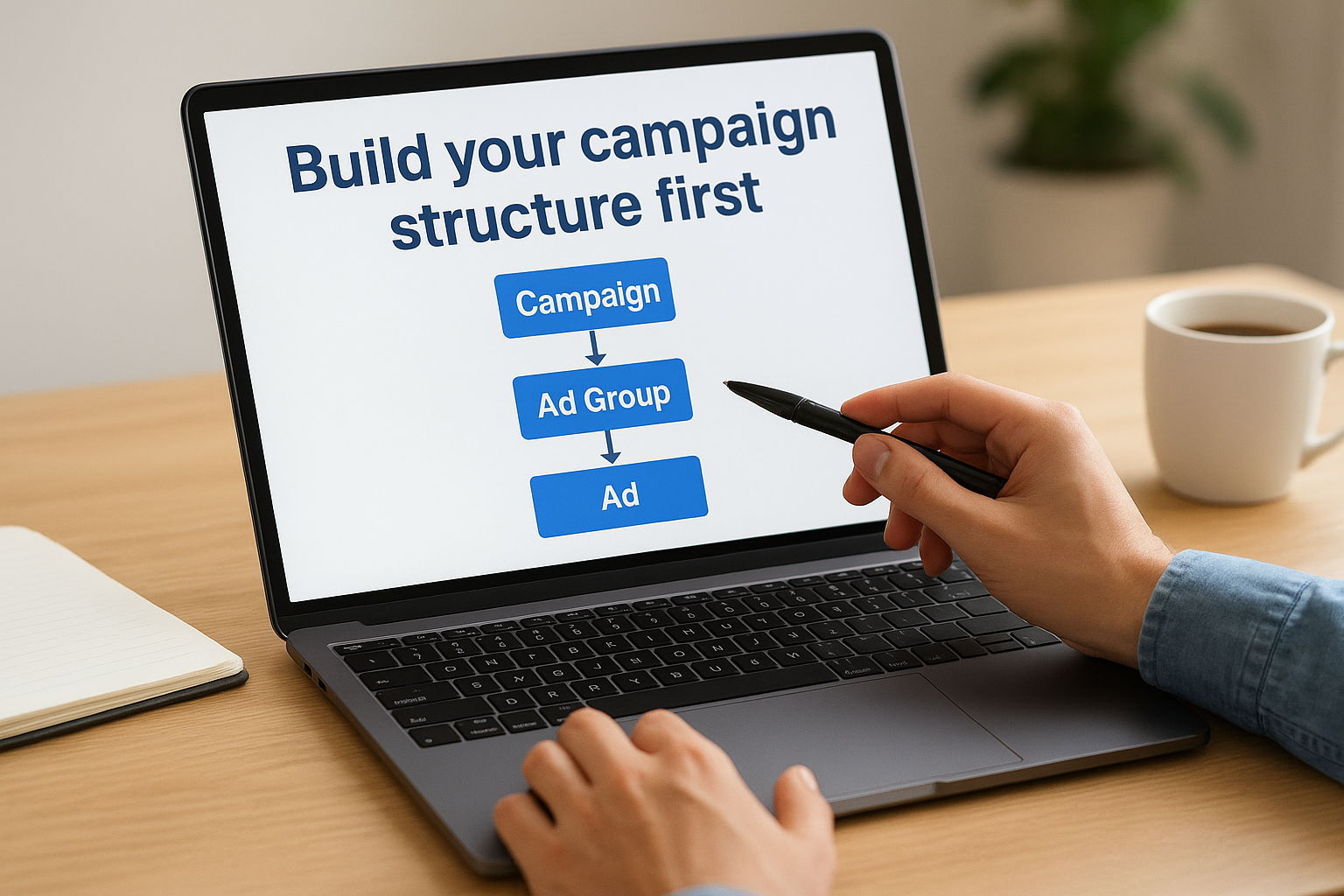 Paid Advertising For Beginners: How It Works + How To Start Build your campaign structure first