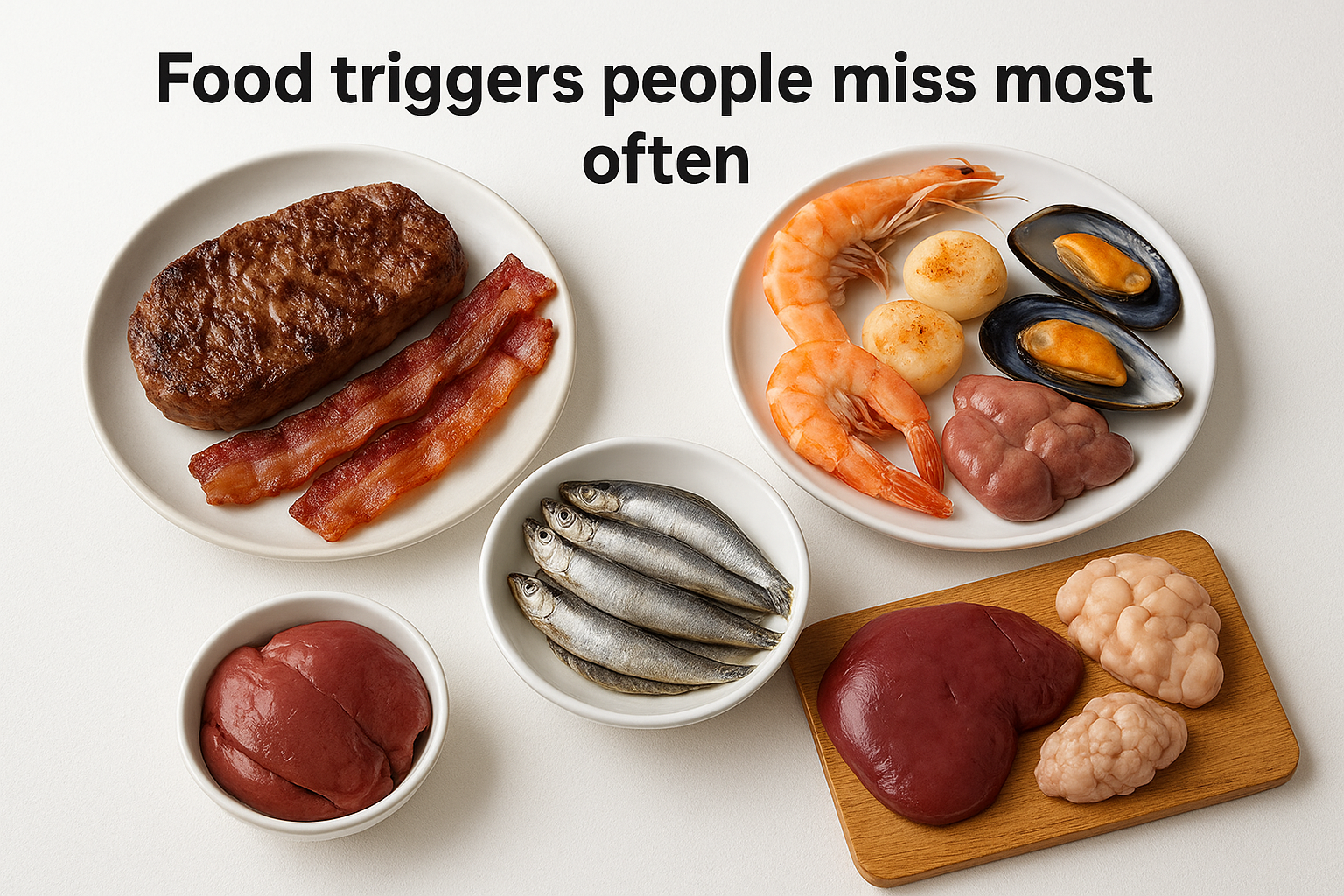 Food triggers people miss most often