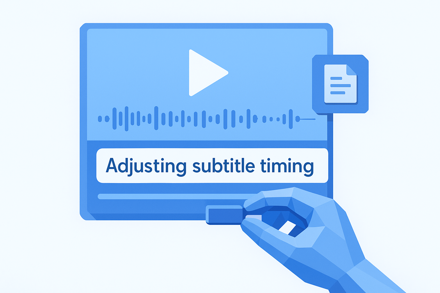 Adjusting subtitle timing