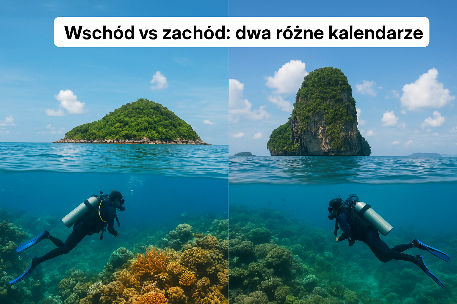 Wschód vs zachód: dwa różne kalendarze